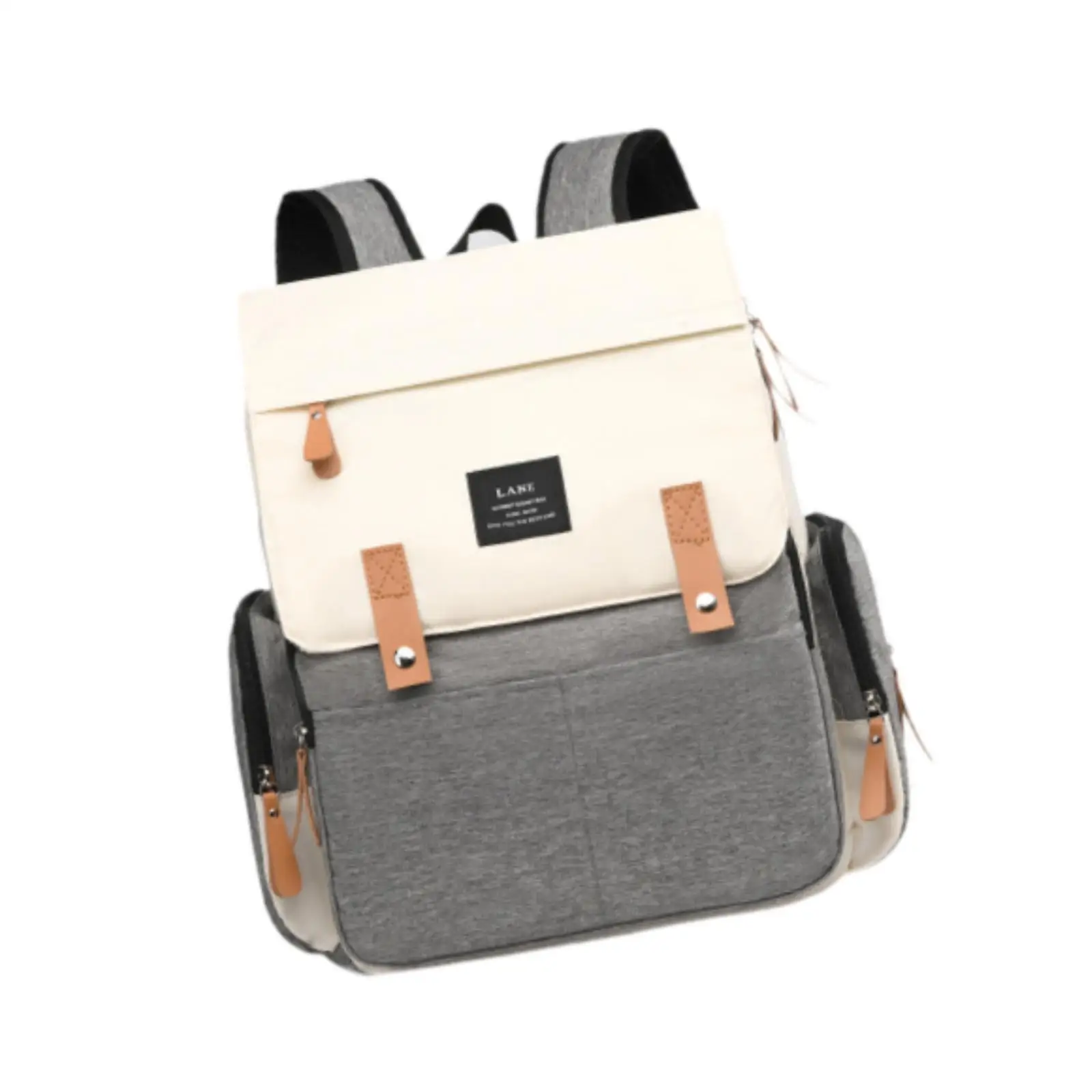 

Baby Diaper Bag Backpack Portable Large Capacity with Changing Pad Stroller Strap for Mom Baby Essentials Travel Bag Nappy Bag