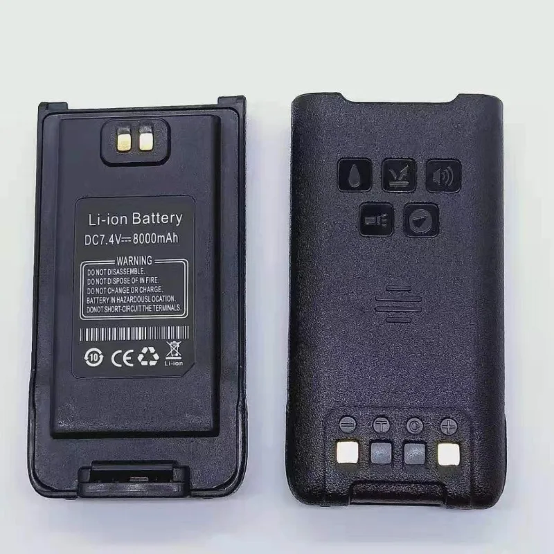 For Baofeng UV-9R Walkie-talkie Is Applicable UV-9Rplus/9RPRO/AMG/ERA Lithium Battery with Typec Interface