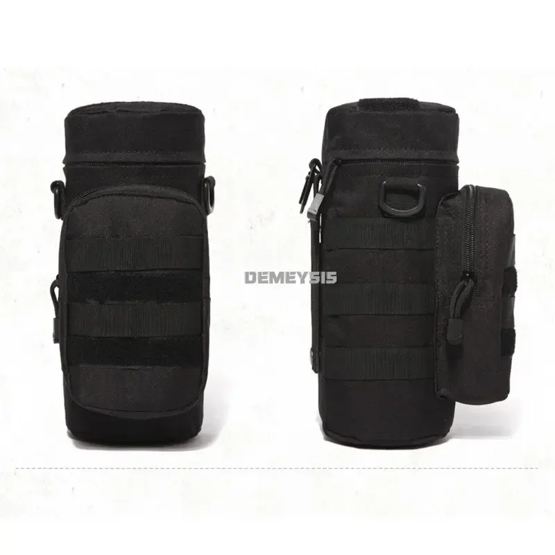 Outdoor Kettle Waist Bag Durable Tactical Water Bottle Bag Pouch Molle Hunting Climbing Hiking Kettle Pouch Waist Packs