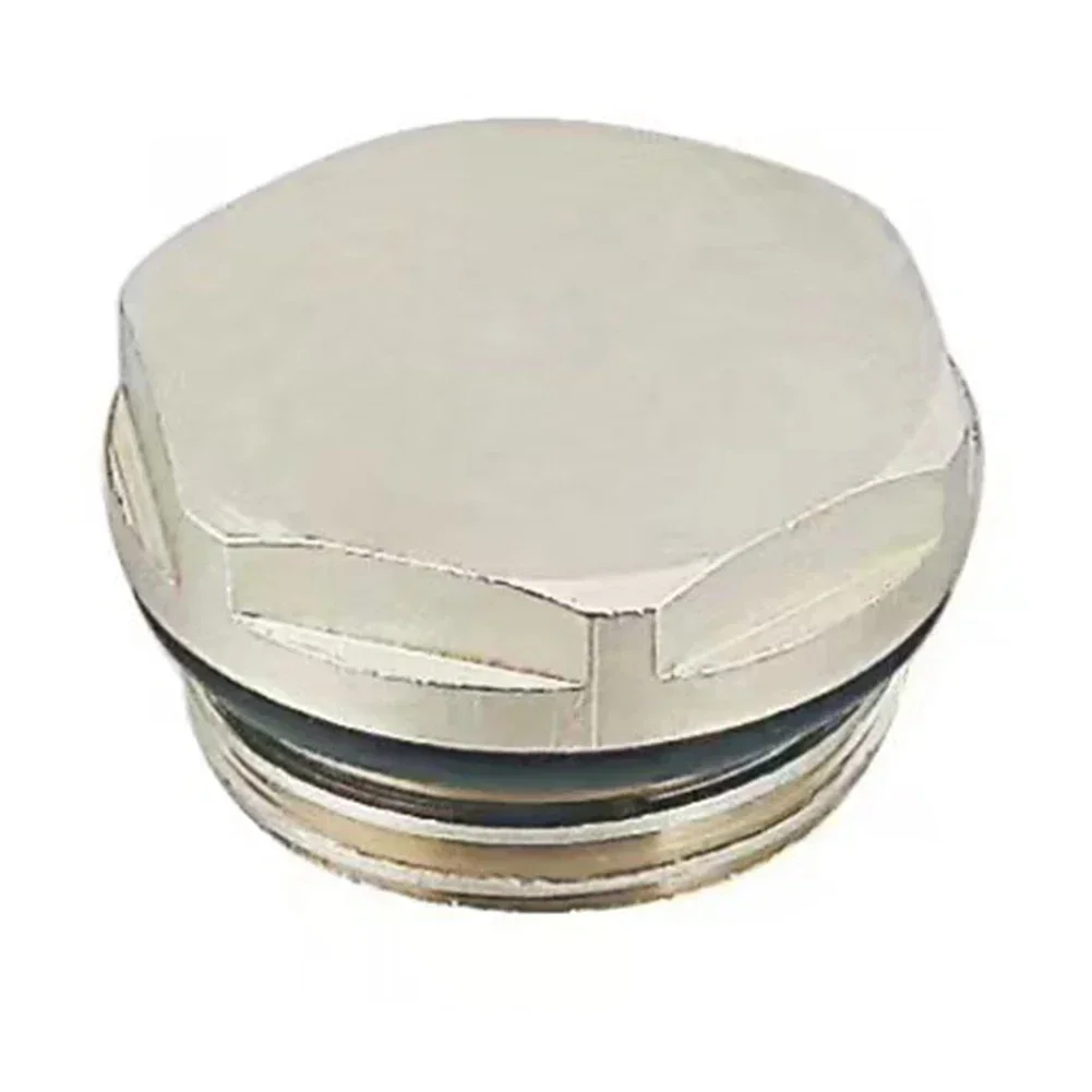 Chrome Finish Air Vent Radiator Valve Adjustable Discharge Nozzle Energy-saving Manual Directional Vent Reduce System Noise