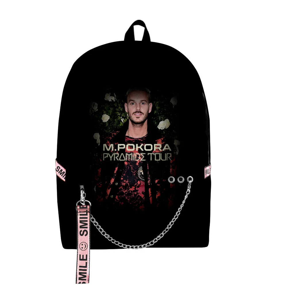 

Trendy Popular Funny M Pokora 3D Print Student School Bags Unisex Oxford Waterproof Notebook multifunction Travel Backpacks