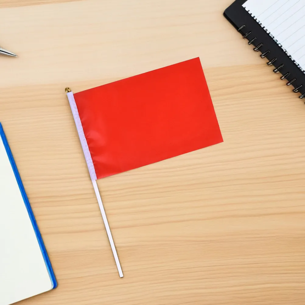 

25 шт. маленьких флажков-волнушек однотонных, для фестивалей, спортивных мероприятий, концертов, уличных событий, для поддержки команды