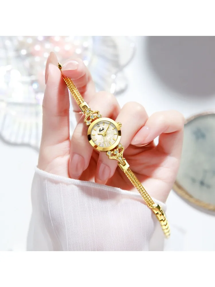 ساعة اسوارة، ساعة فريتيلاري فاخرة خفيفة ذات قيمة عالية، ساعة كوارتز نسائية