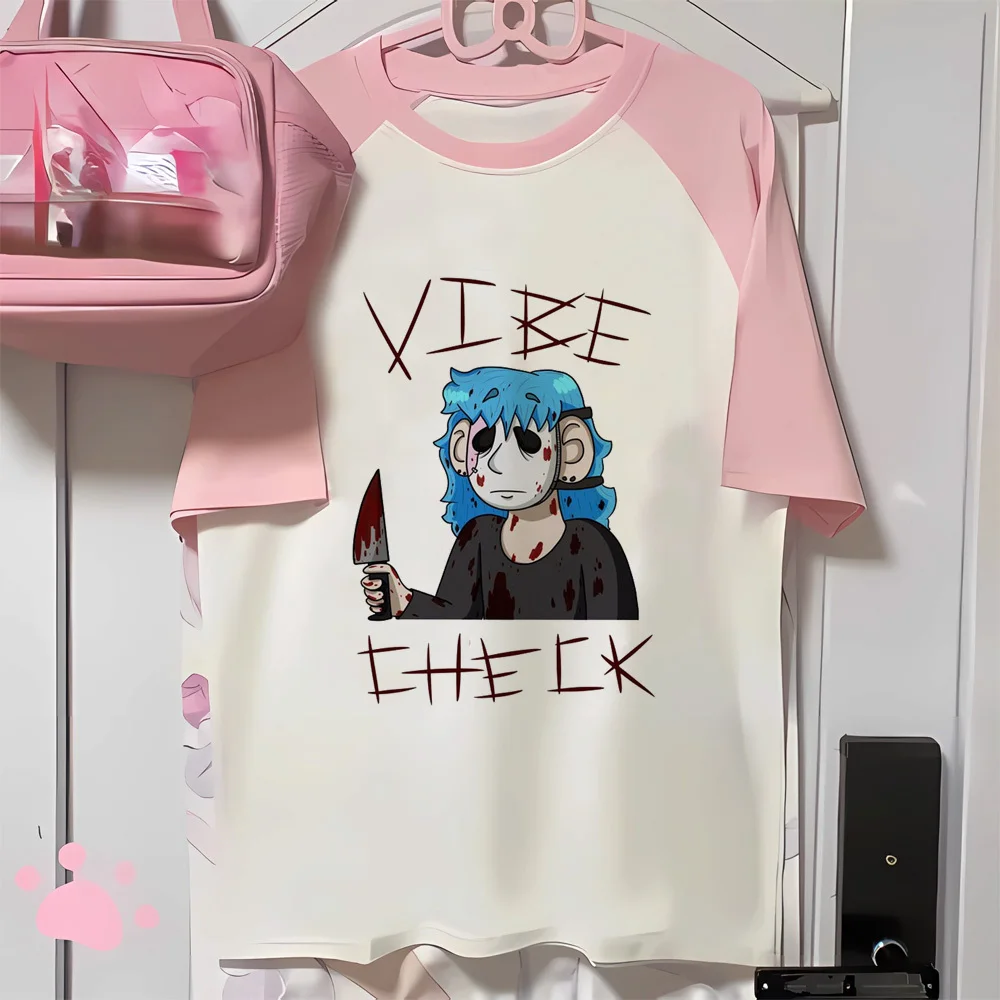 Sally Face t shirt women athleisure t-shirts female funny Japanese clothing