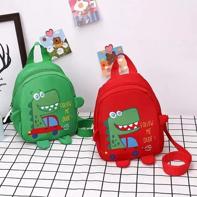 Children Cute Cartoon Dinosaur School Bags Toddler Rucksack Kindergarten Schoolbag Anti-lost Backpacks