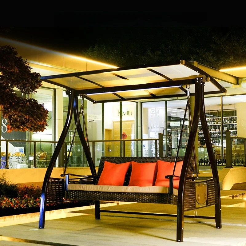 مدينة حديقة الشمسية الكرمة سوينغ بالي مدينة حديقة ثلاثة أضواء بار كرسي متأرجح في الهواء الطلق