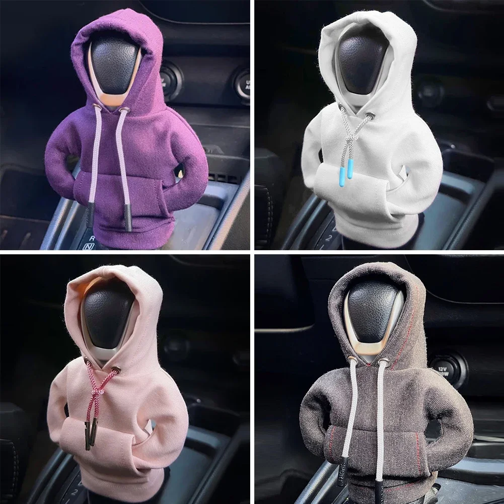 Hoodie Auto Schalthebel Abdeckung Mode Schaltung Hoodie Auto Schaltknauf Abdeckung manueller Griff Zahnrad Sweatshirt Wechsel hebel Abdeckung