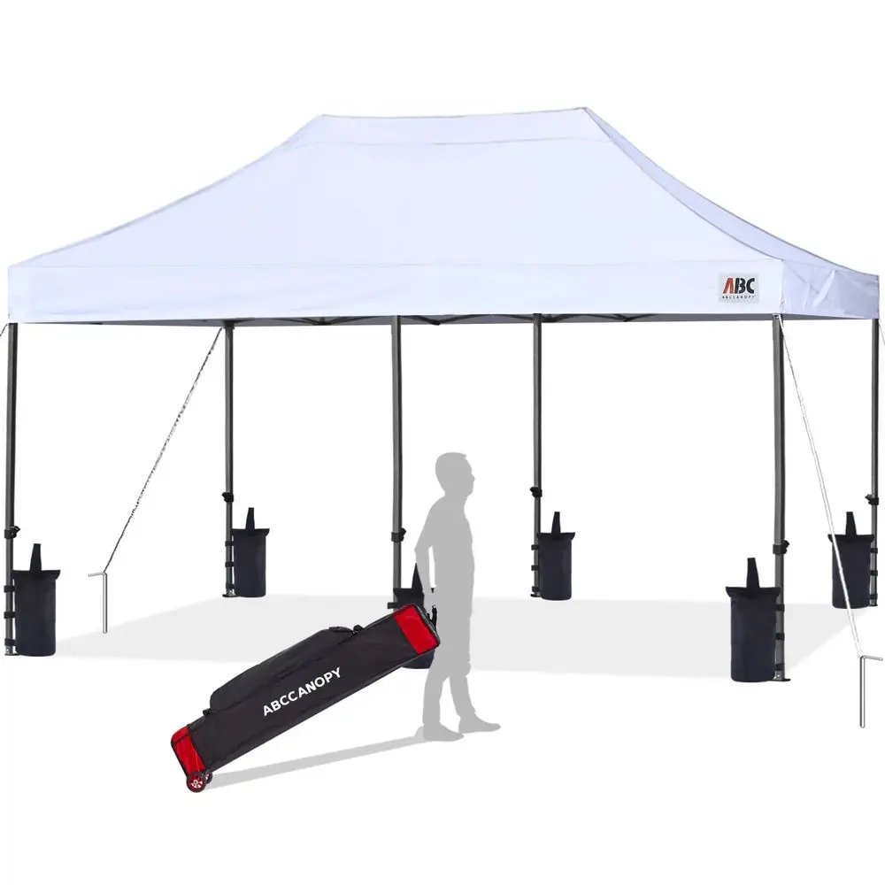 

10x20 Easy Pop Canopy Tent, White
