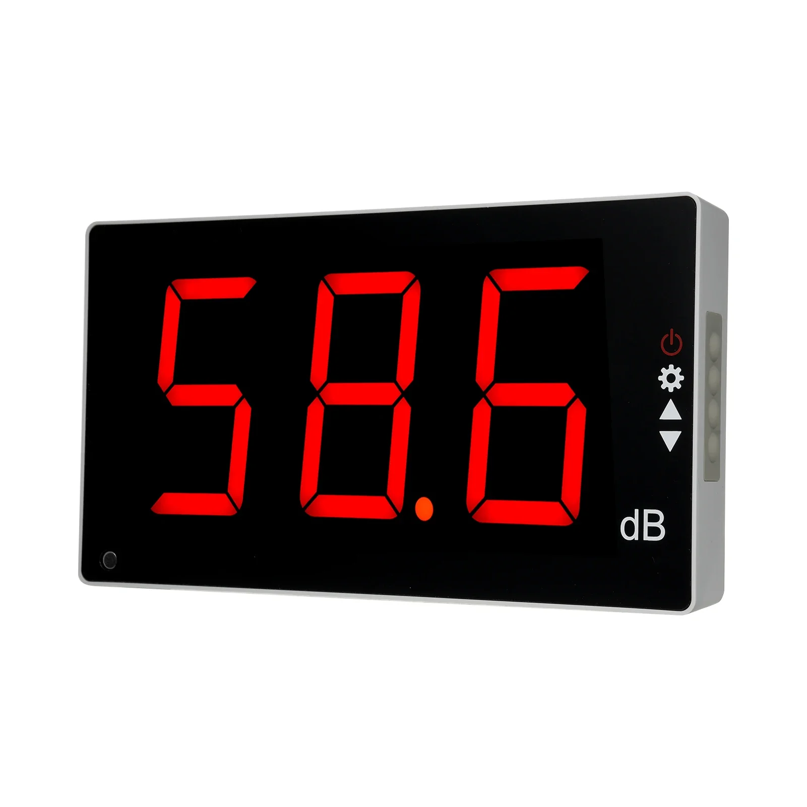 

Sound Decibel Noise Measuring Digital Meter LCD Meter 30-130dB Volume Mounted Wall Monitoring Noise Tester Instrument Level