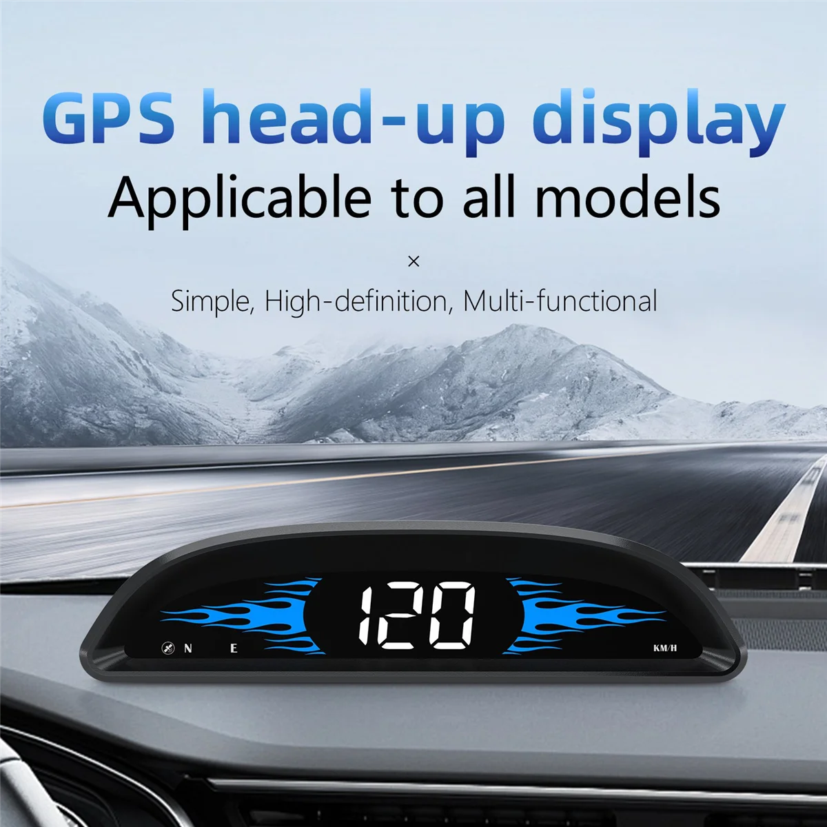 G2 Car HUD High-Definition Head-Up Display Speed Guide Head-Up Device Universal