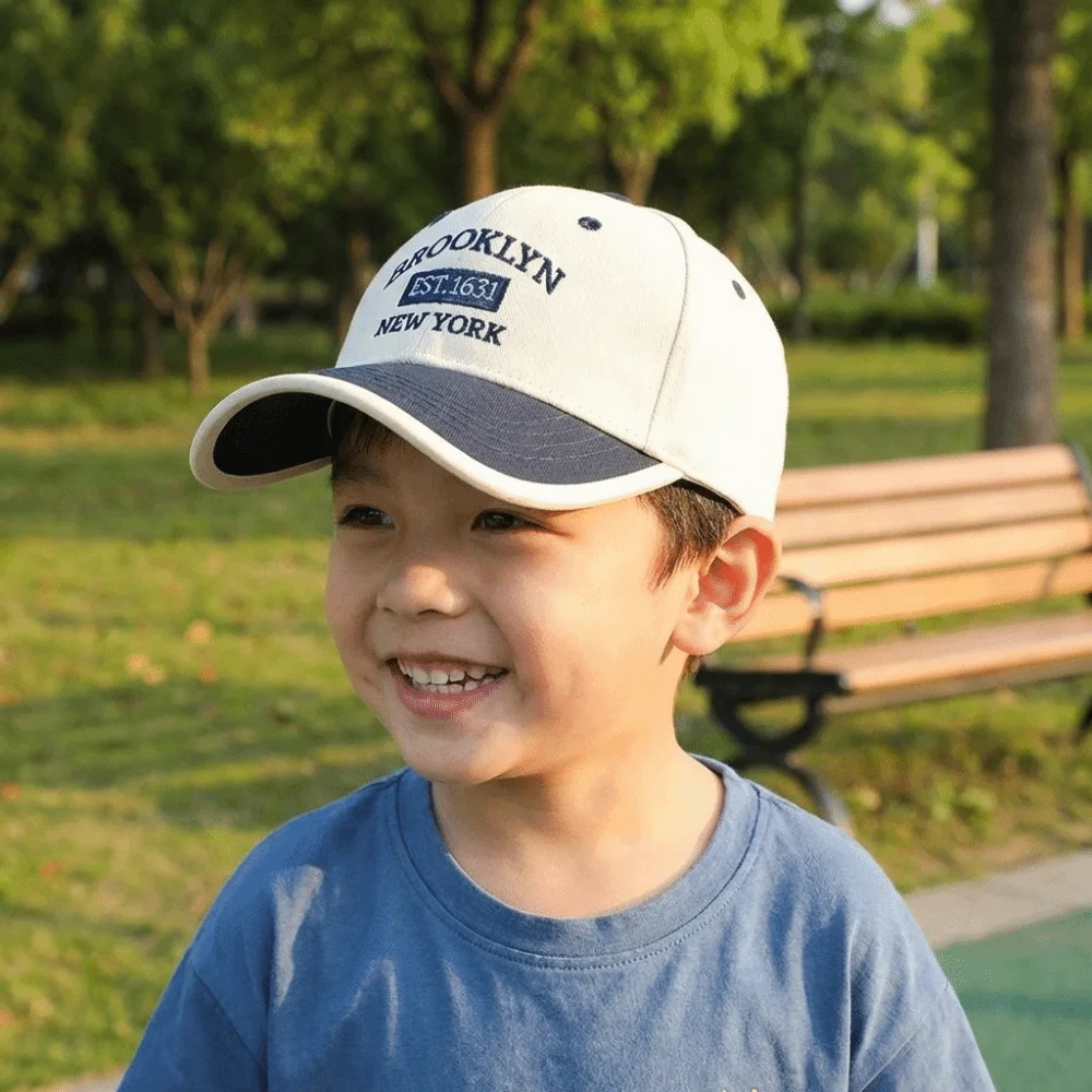 Breathable Baseball Cap Embroidery Patchwork Quick Dry Sun Visor Hats Adjustable Lightweight Peaked Cap Outdoor Activities
