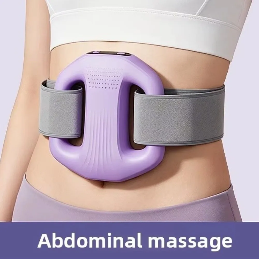 Cordless Fascia Rings Massager Type-C Rechargeable Deep Tissue Muscle Handheld Massager 3 Modes 4 Levels Electric Body Machine