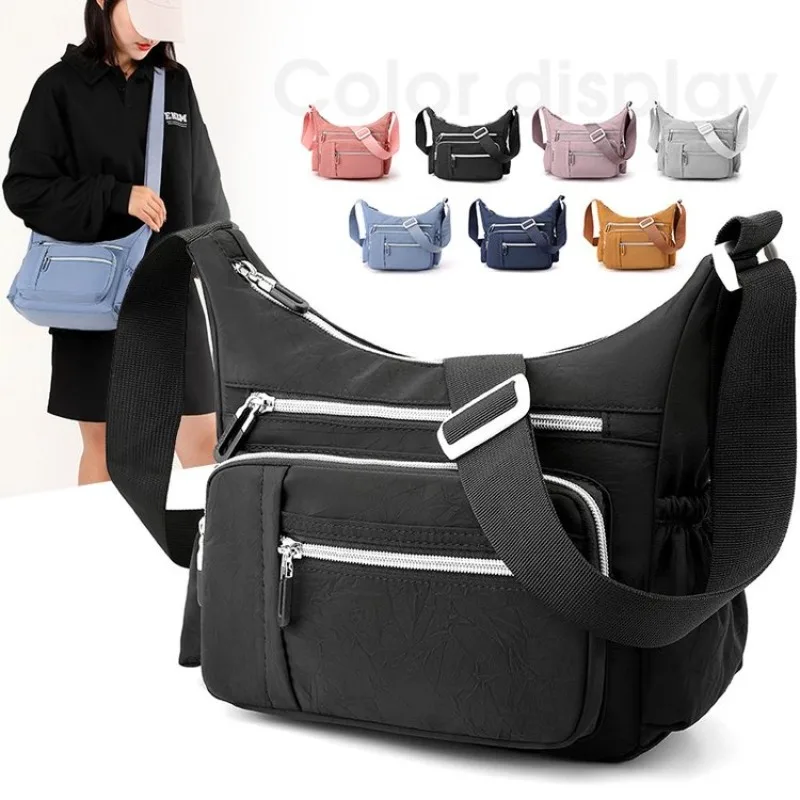 Minimalist Retro Leather Satchel Handbag Women Designer Tote Shoulder Crossbody Purse Fashion Diaper Bag