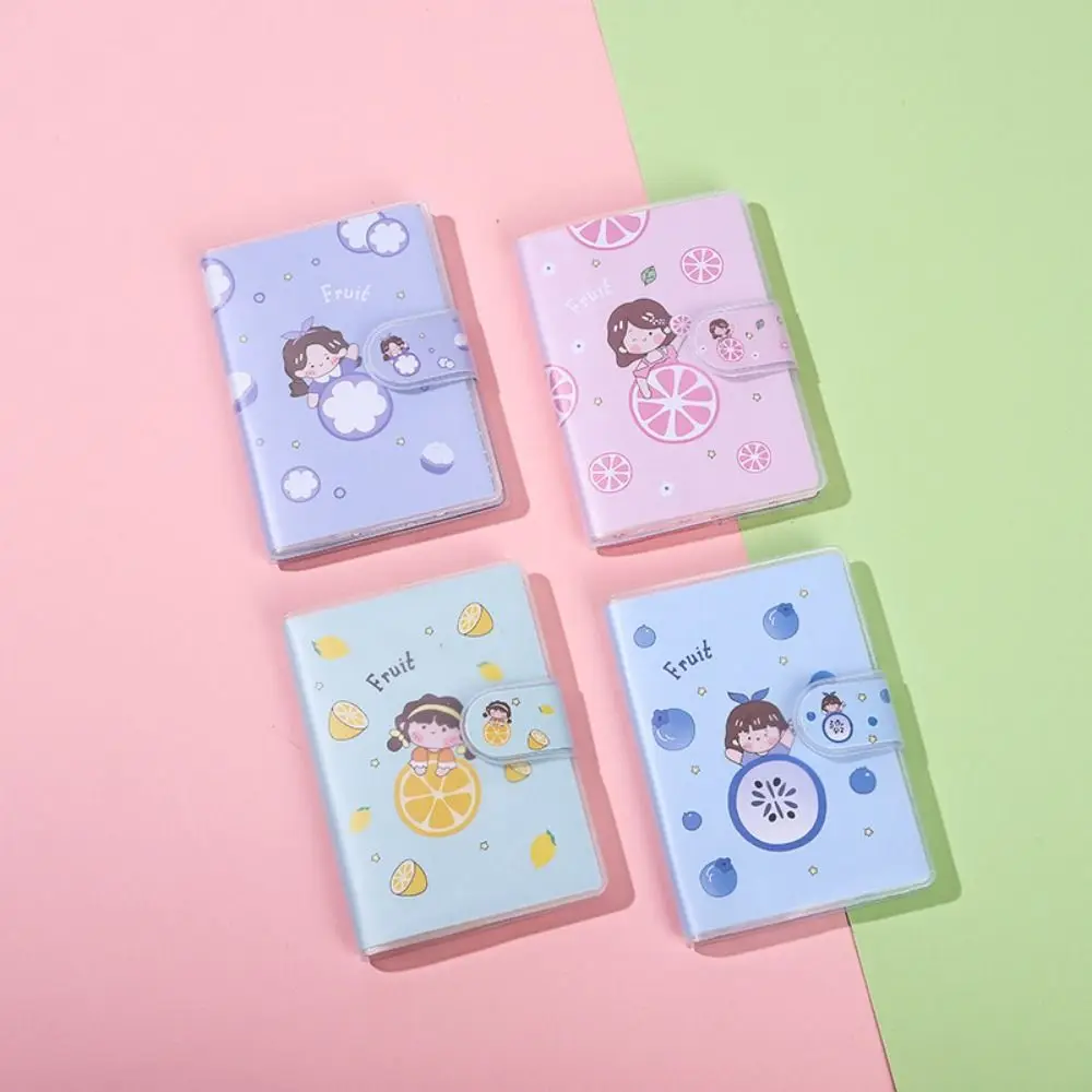 With Buckle Portable Pocket Notebook Unique Writing Fluently Mini Cartoon Notepad Paper Art Cute Rubber Cover Notepad