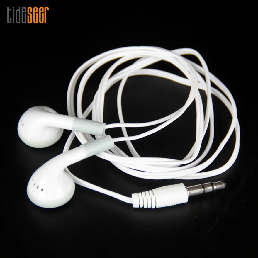 

2000pcs White 3.5mm Cheapest Disposable In-ear Earphone For Phone MP3 MP4 for School Museum Plane As Gift One time Use