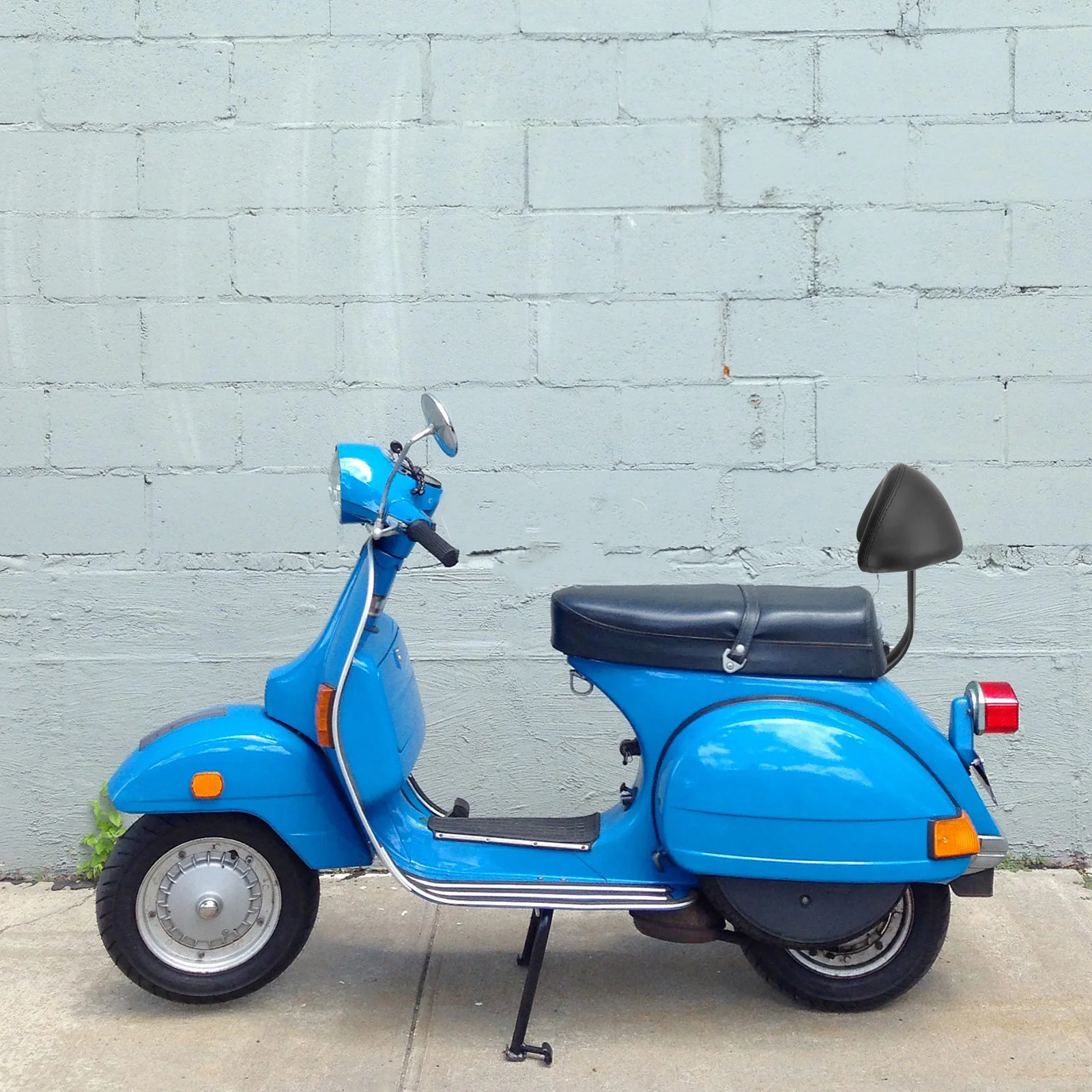 

Electric Backrest Universal E-Bike Back Support Durable Wear-Resistant Easy Clean Thick Sponge Ergonomic Design High Elastic