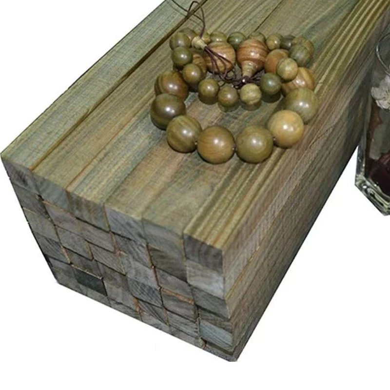 خشب الصندل الأخضر الطبيعي اليدوية الخشب الصلب DIY نحت المواد خشب الصندل الحرف عالية الجودة صنع سجلات #6