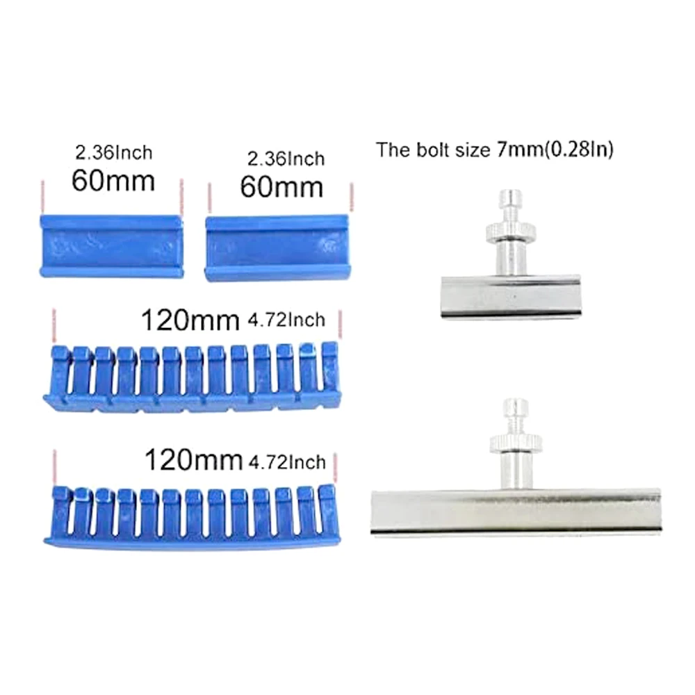 Curved Glue Tabs Heavy Duty Dent Puller For Dent Removal Repair Tool Set