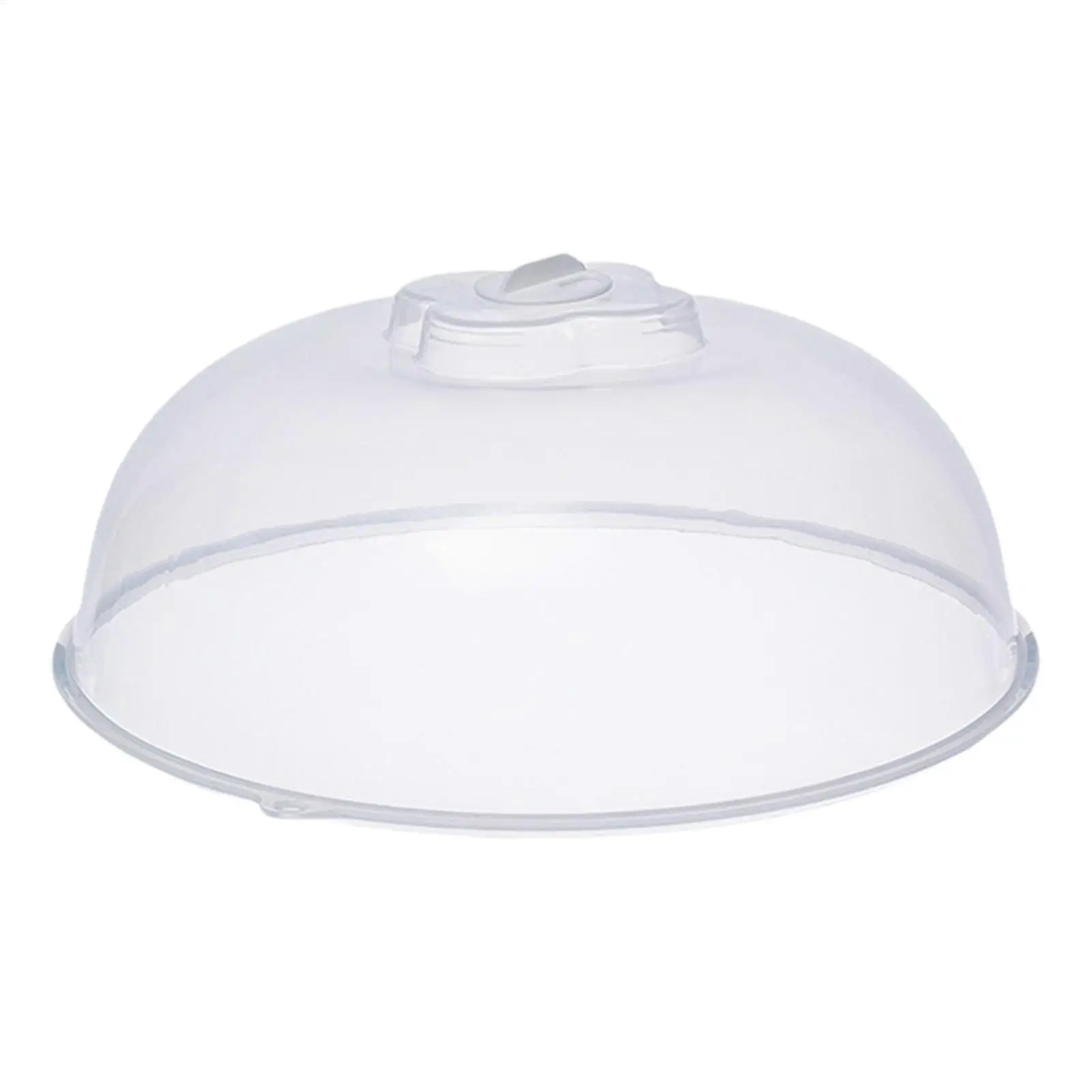 22/29CM Microwave Splatter Cover Lid With Steam Vent Fresh Keeping Kitchen Stackable Sealing Disk Cover Plate Bowl Cover Plastic