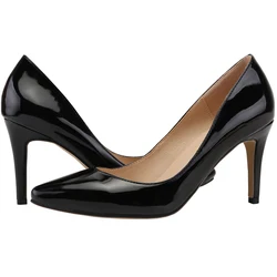 Women Classic Pumps OL High Heels Sexy 9cm Pointed Toe Stilettos Female Elegant Comfortable Ladies Red Wedding Party Shoes