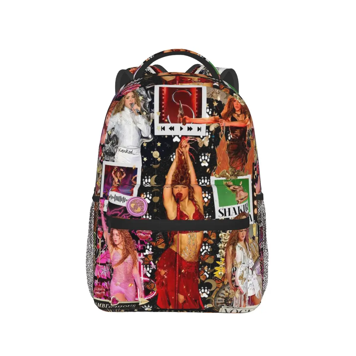 Shakira Hawaiian Travel Print Backpack Hot Sale Daypack Large Capacity Boys Girls BookBag School Bag Shoulder Bags for Men Women