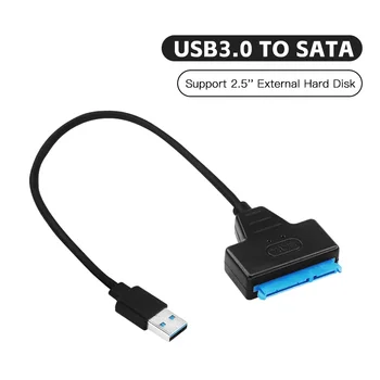 USB 3.0 to SATA Cable Support 2.5 Inches External HDD SSD Hard Drive Adapter Cable Computer Connector Converter