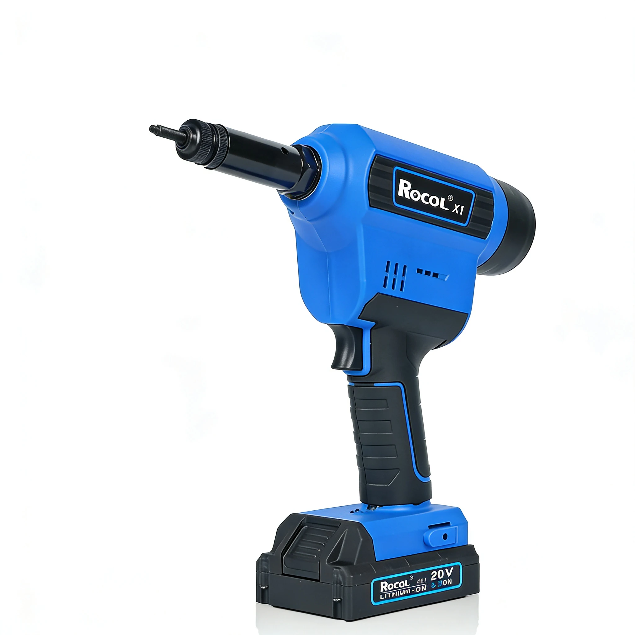 18V Cordless Electric Rivet Gun Smart Lithium Battery Riveting Tool with Tension Control for Industrial Assembly