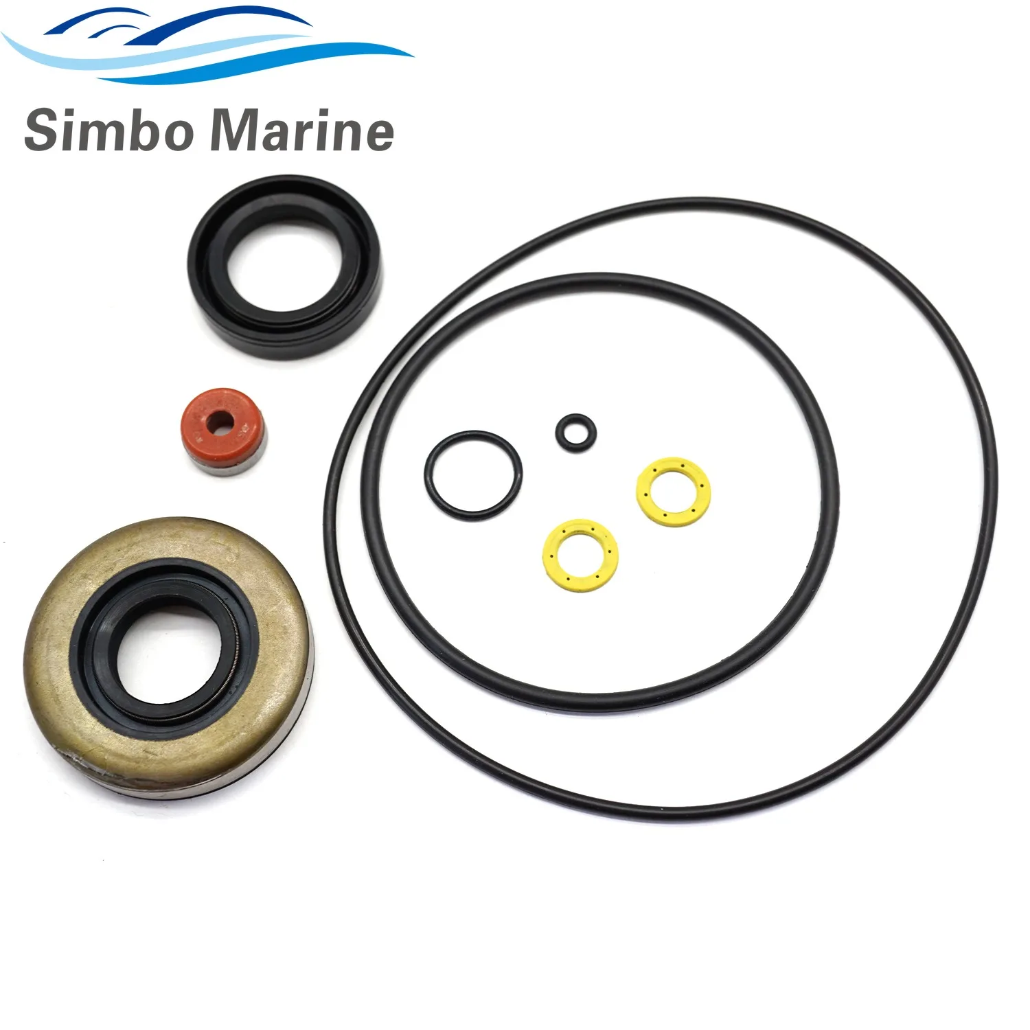 

Outboard Lower Units Gearcase Oil Seal Kit Fit Chrysler Force 70 75 HP Marine Model FK1061 Sierra 18-2631