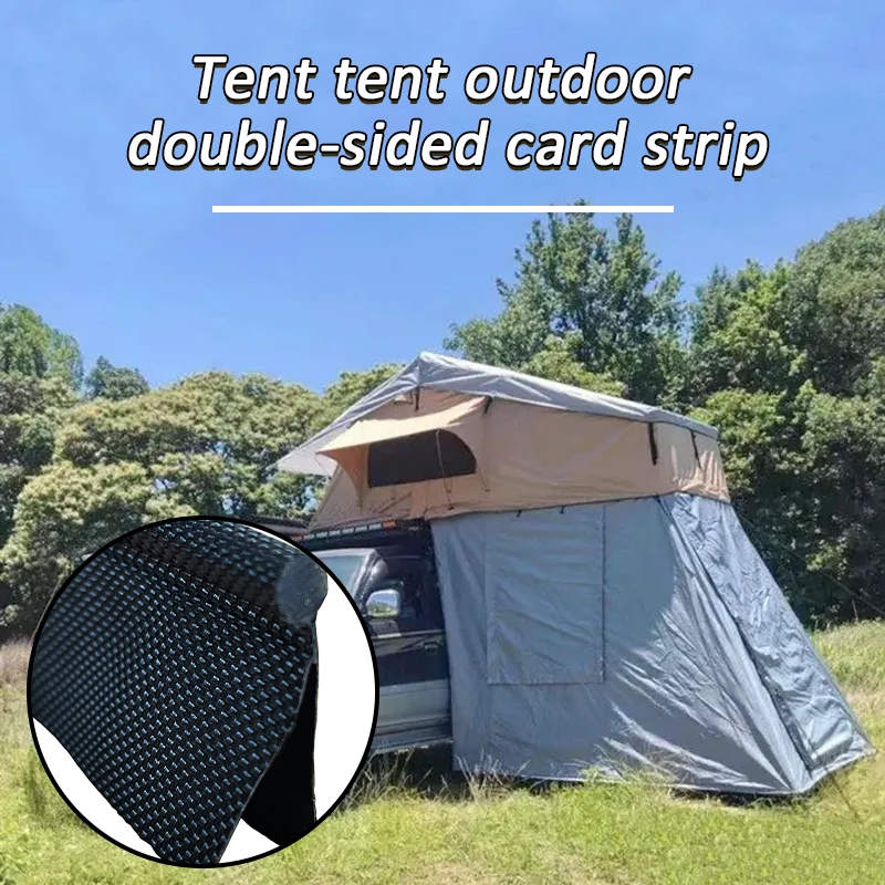 1m Camper Van Awning Rail Piping Double Double-Sided Card Strip Keder Solid Pvc Core For Motorhome Caravan Outdoor Camp Tent Use