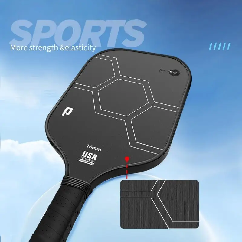 

1 PC Fashion GEN 4 TFP Foam Core With Toray T700 Carbon Fiber Surface New Ben Johns Perseus Pro IV 16mm Pickleball Paddle
