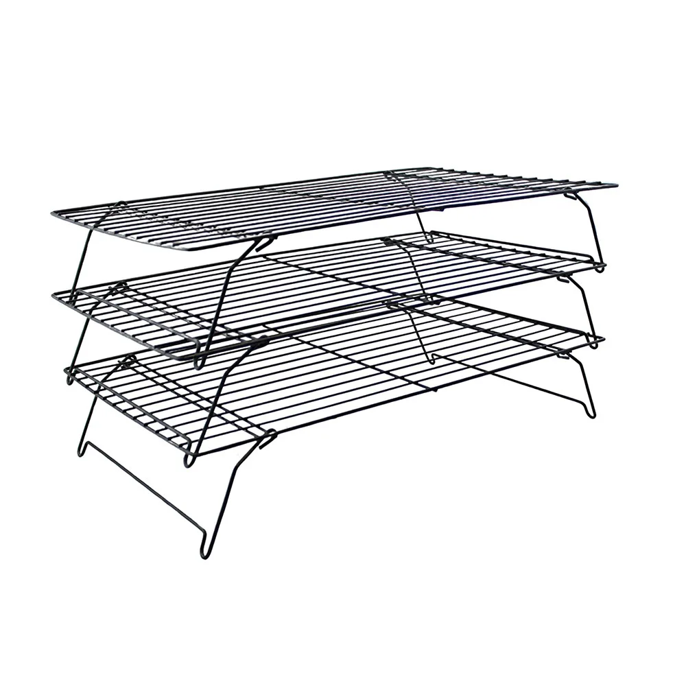 Three-layer Cake Rack Bread Cooling Rack Biscuit Cooling Grid Non-stick Baking Tool