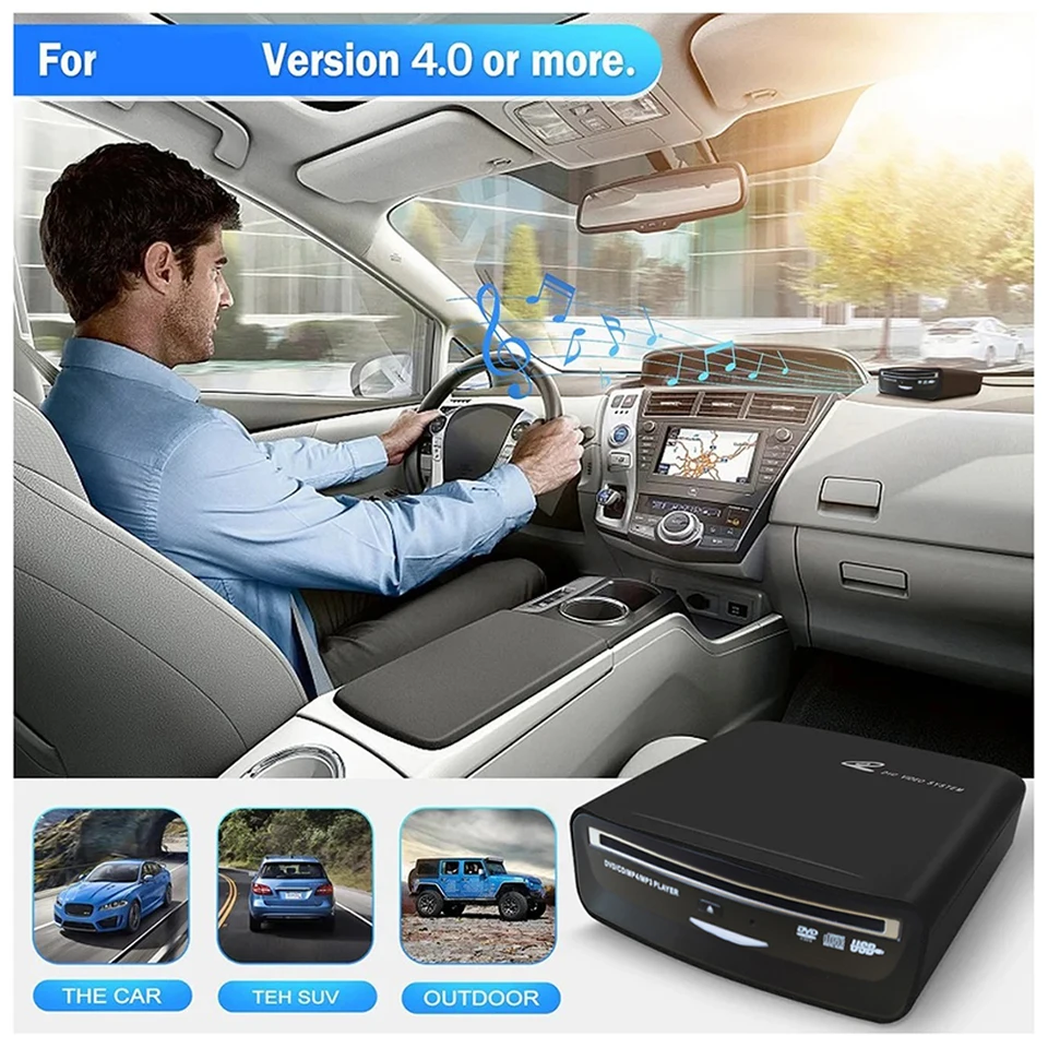 USB電源付き外部カーCD DVDプレーヤーteslaモデル2019-2021 S4a4432c352354ac99098de4dea33f