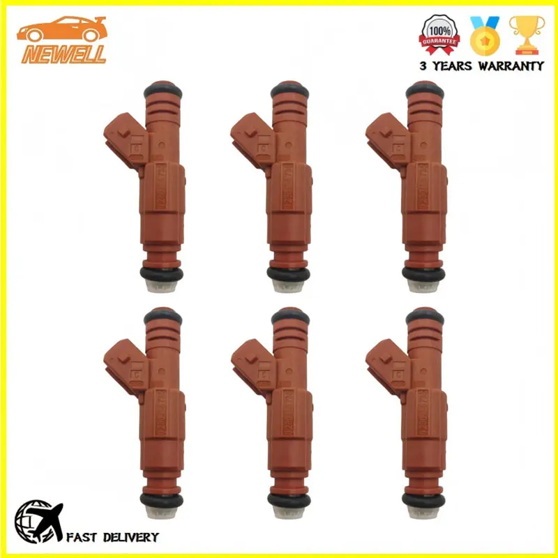 

6pcs 0280155735 97TE-AA 842-12202 Fuel Injector For Ford Explorer 1997-1998 Aerostar Ranger 1997 V6 4.0L Engine Fuel Nozzle