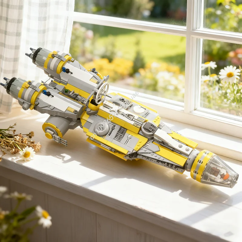 

1230pcs MOC Corellian YZ Medium Transport Star Model Building Blocks Christmas Gifts DIY Toys Creative Idea Brick Kids Birthday