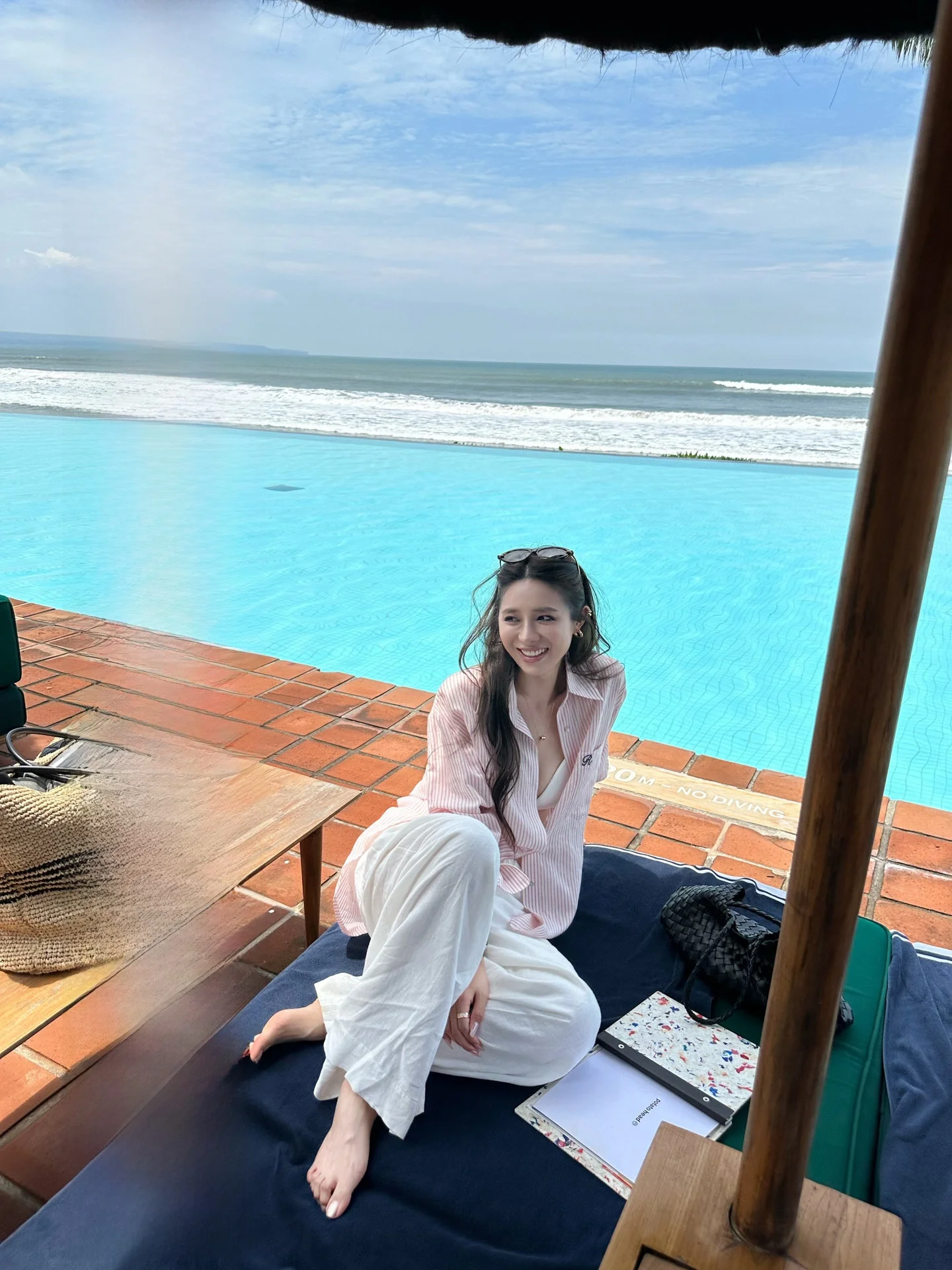 

NanaByNana Женская шелковая льняная рубашка в полоску с вышивкой, весенняя, с защитой от солнца, с длинным рукавом, свободного кроя, для повседневной носки