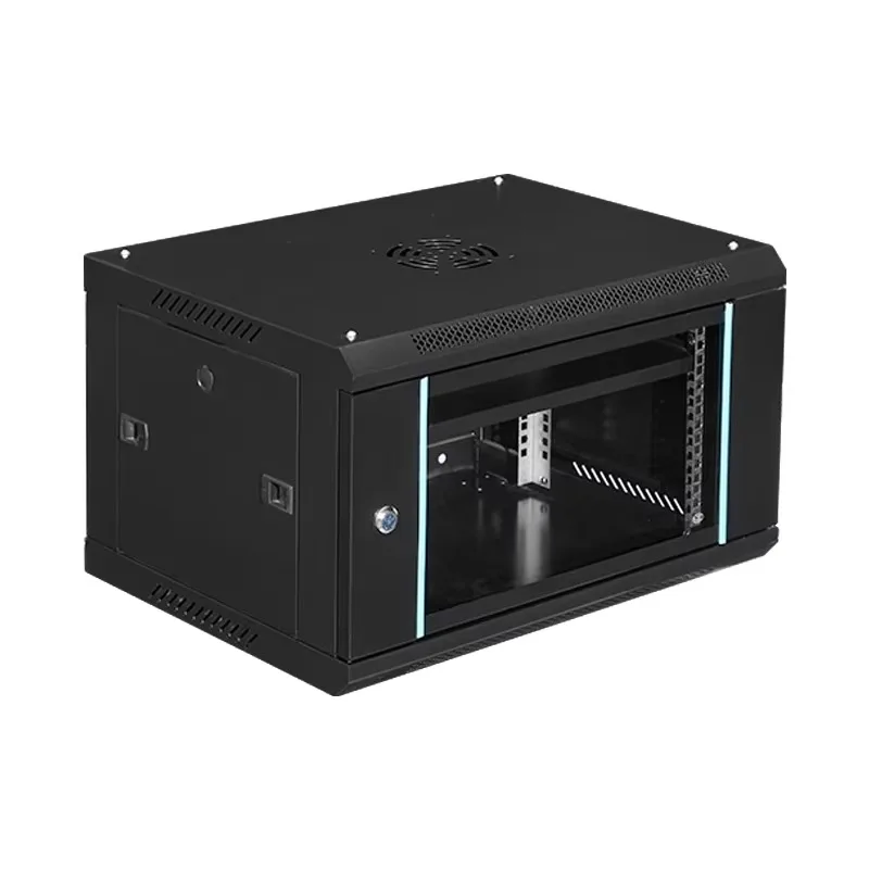 Gabinete de rack de 19 polegadas 6u servidor rack montagem em rack caixa de servidor 450mmdefundidade
