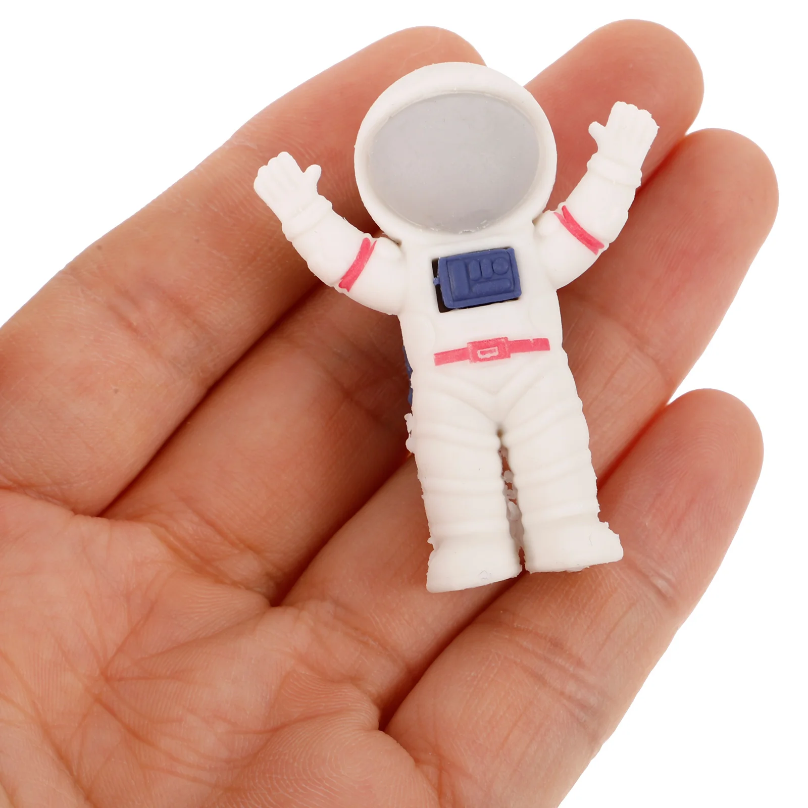 24 Pcs Eraser Astronaut Gift Educational Erasers Charming Fun for Students Bulk Mini Classroom Cute