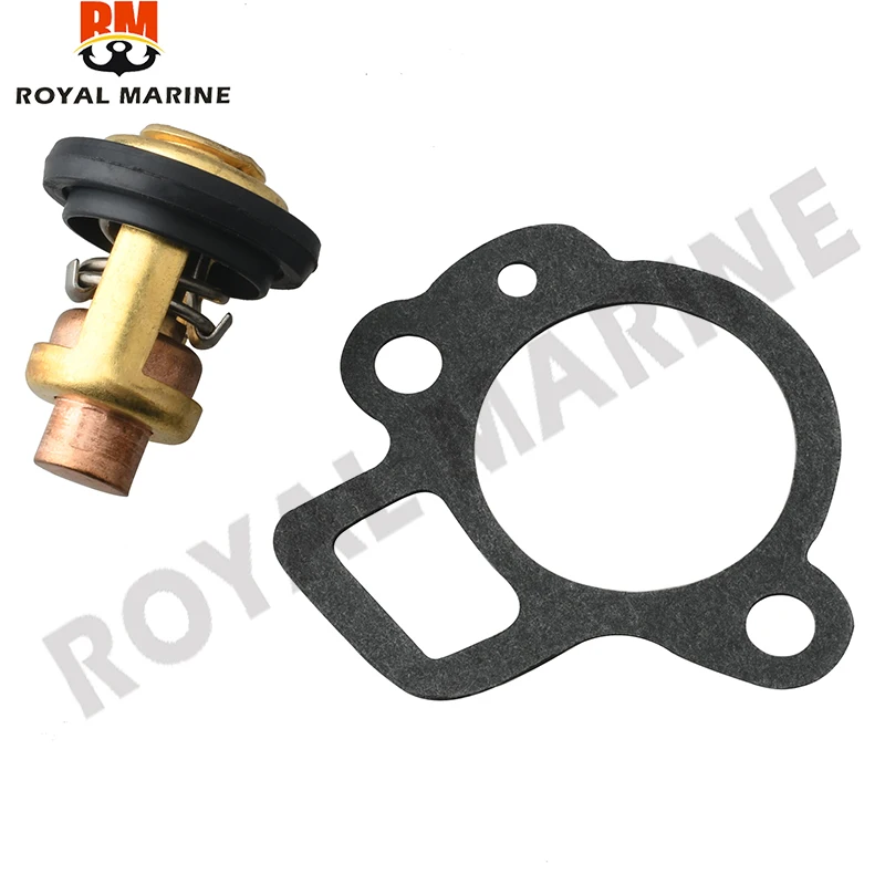 66M-12411 온도 조절기 및 개스킷 60도 140F Yamaha 선외기 모터 4 스트로크 66M-12411-00 ,6F5-12411-03 62Y-12411-A1