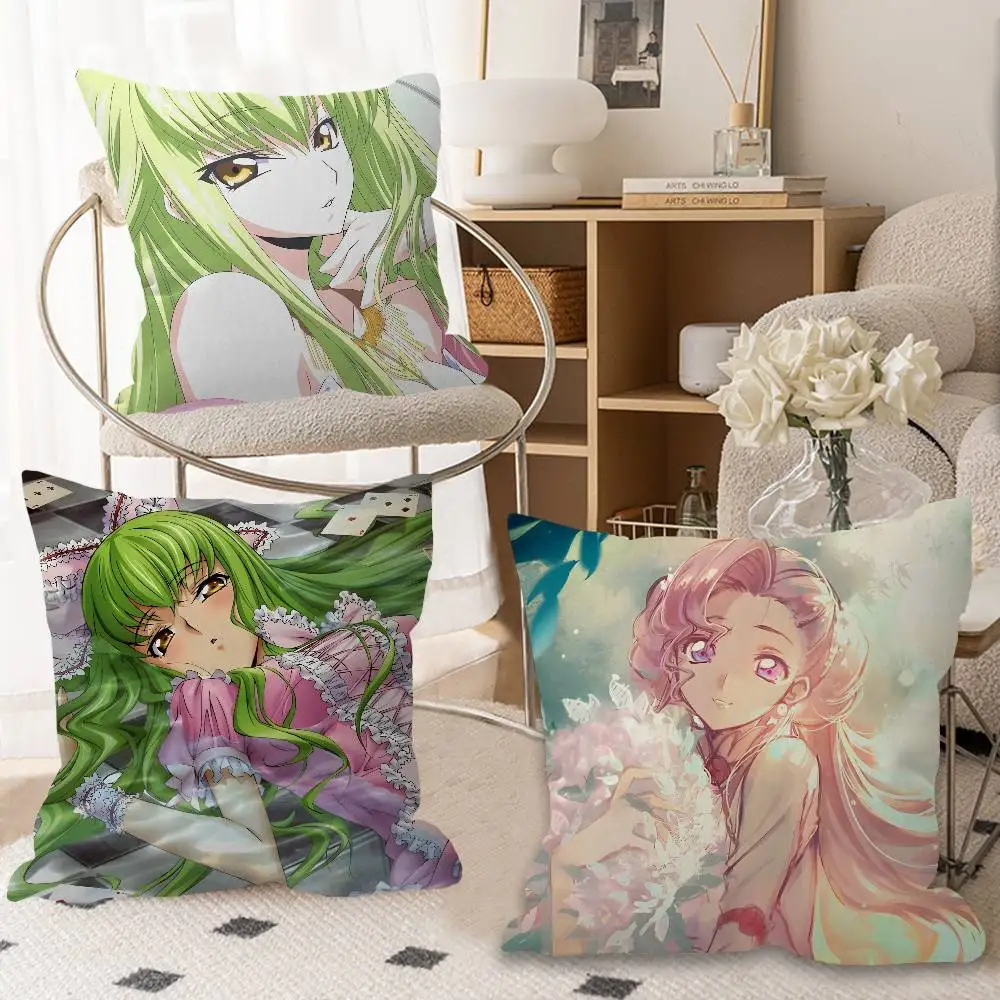 Mecha Anime C-Code G-Geass Pillow Cover Design cushion Cover decor Holiday Decorati
