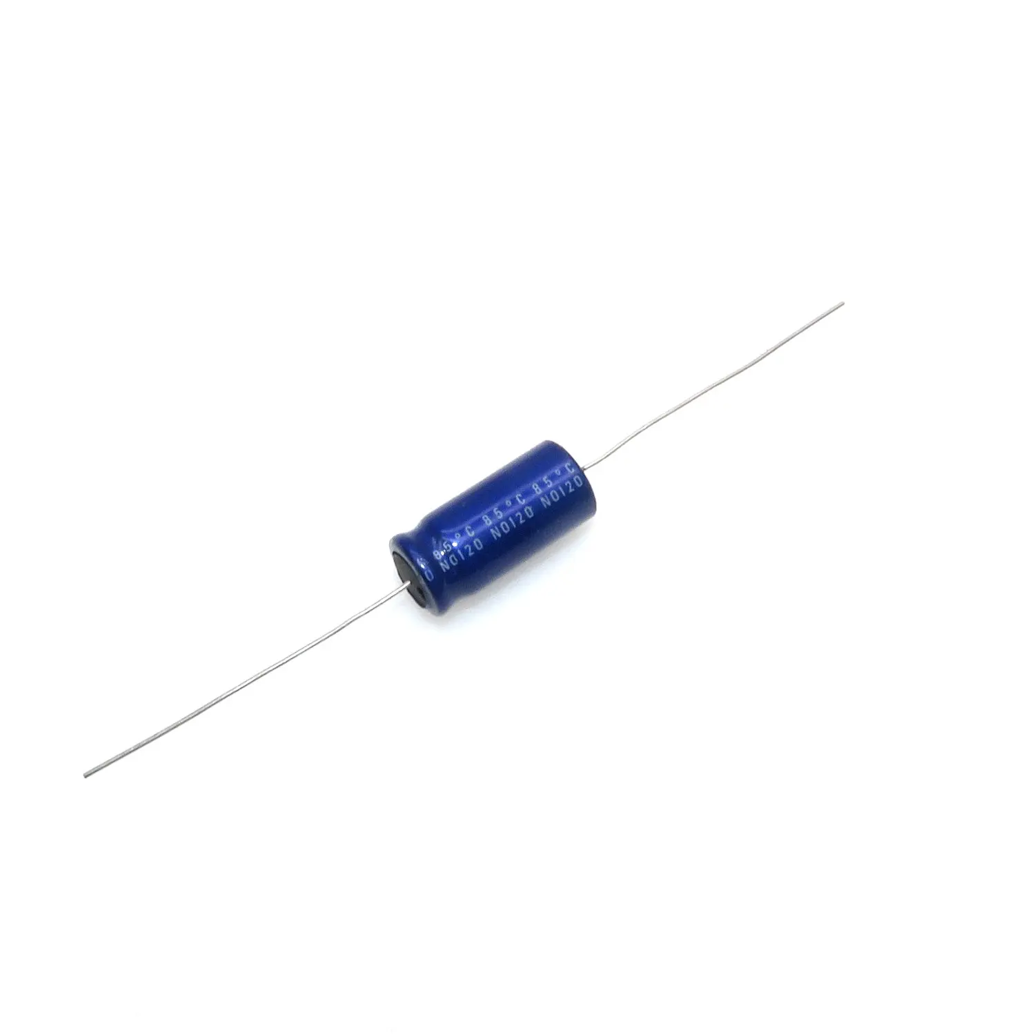 Imagem -04 - Capacitor Eletrolítico Polarizado Nichicon Axial Horizontal 35v 330uf 10x20 mm 10 Peças