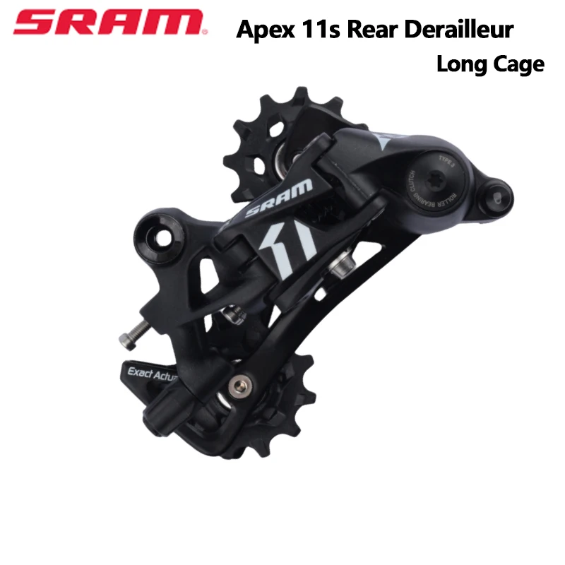 SRAM Apex 11s Rear Derailleur Road Bike Cycle Cycling Rear Derailleur Long Cage RD-APX-1-A1 For Road Bike With Cage Lock