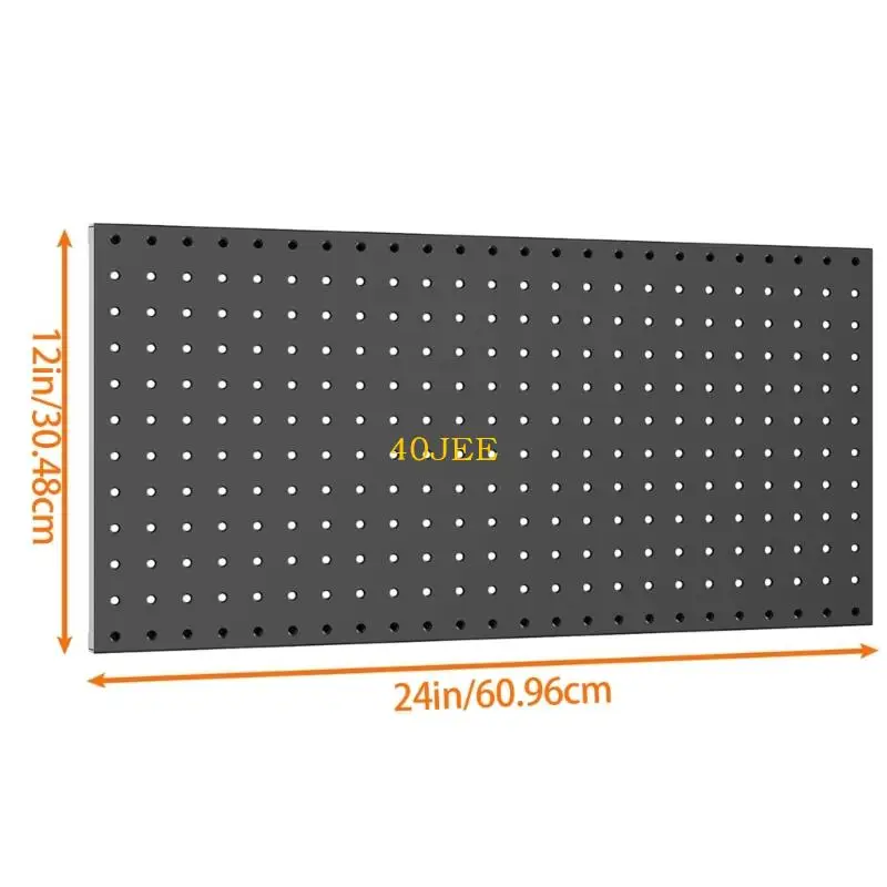 40JE 2PIECES PREFULAR METAL PEGBOARD MOLTE ORMANDO ARMAZENDORES PARA OSSABROS FERRAMENTAS GARAGES OFICES OPORS ESPAÇOS