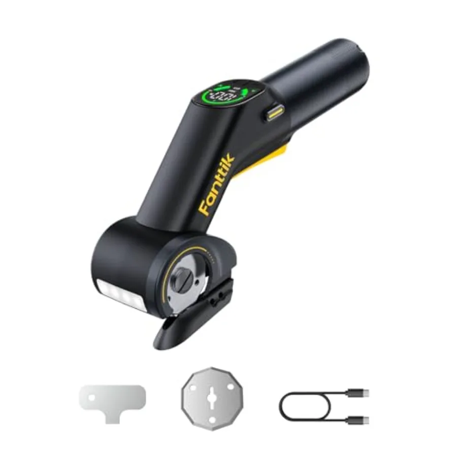 

Электрический резак для картона C10 Pro BowGuide, беспроводные ножницы с LED-дисплеем, 2 скорости, регулируемые, перезаряжаемые, мощные