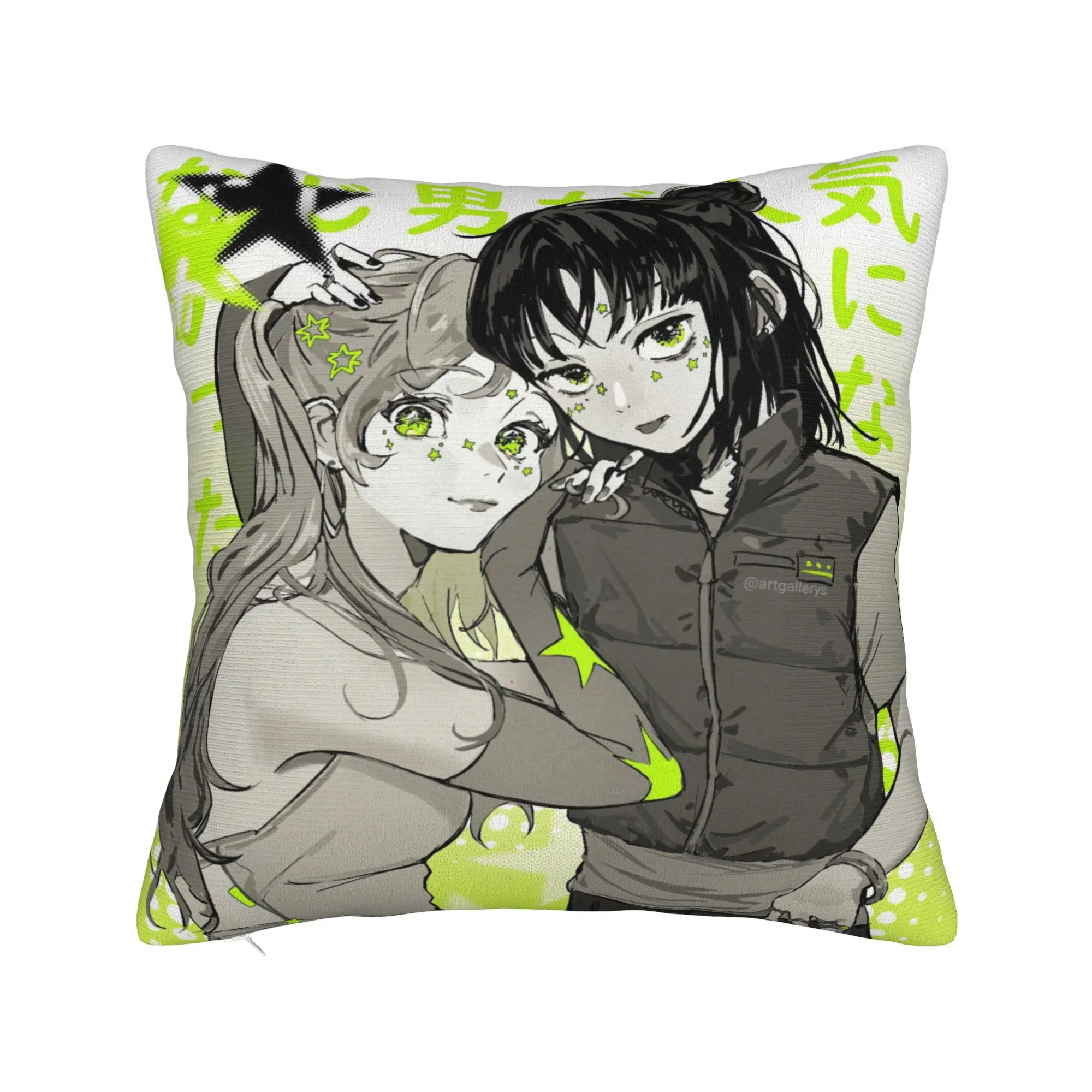 Pillow Case The Guy She Was Interested in Wasn't a Guy at All Soft  Pillow Cover For Office Car Home Decor Novelty Pillowcases