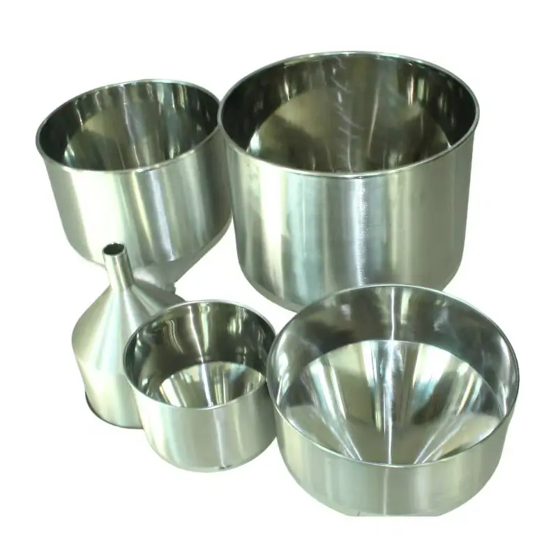 Filling Machine Hopper 10L/30L/50 SS304*1.5MM round container for Piston Filler material storage with Lid SHENLIN spare Part