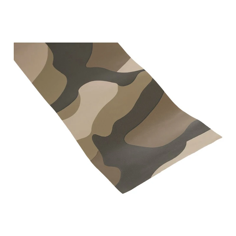 3 Roll Camo Car Sticker Carbon Fiber Motorcycle PVC Vinyl Army Sticker CAMO Woodland Sticker Yellow Camouflage 152X10cm