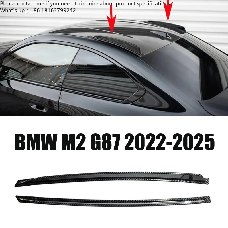 

Roof Wind Knife Rear Wing For BMW M2 G87 2022-2025 Roof Decorative Spoiler Trim Wind Knife
