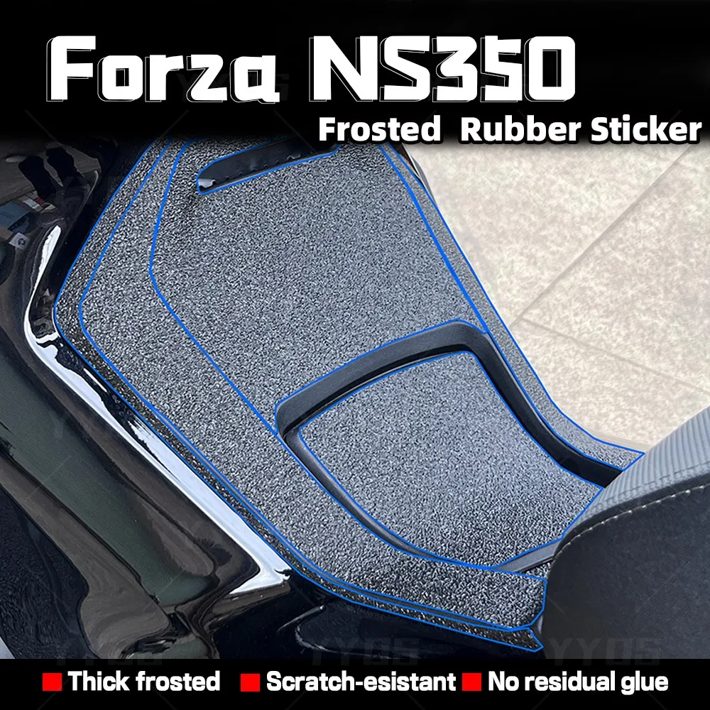 Motorcycle Sticker Scrub Tank Pad Protector Decal  Gas Fuel Knee Grip Traction Side Accessories For Forza NSS350 Forza350