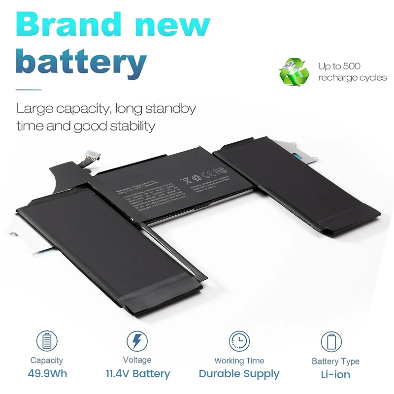 SOMI A1965 LAPTOP Battery for APPLE MacBook Air 13