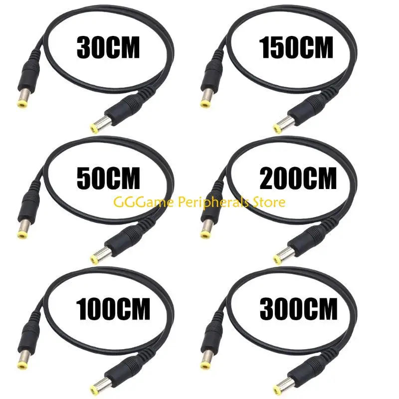 U55B Portable DC5.5mmx2.5mm Adapter Cable Cord for Routers UPS Camera and Surveillances Cameras Support 120W Fast Charging